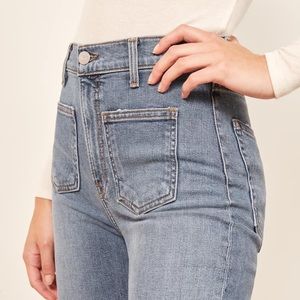 Reformation High and Skinny with Patch Pockets